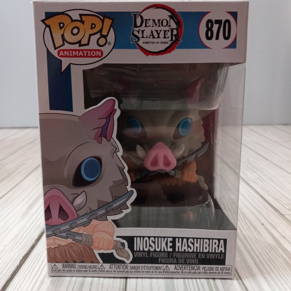 Demon Slayer Inosuke Hashibira Anime Funko Pop #870